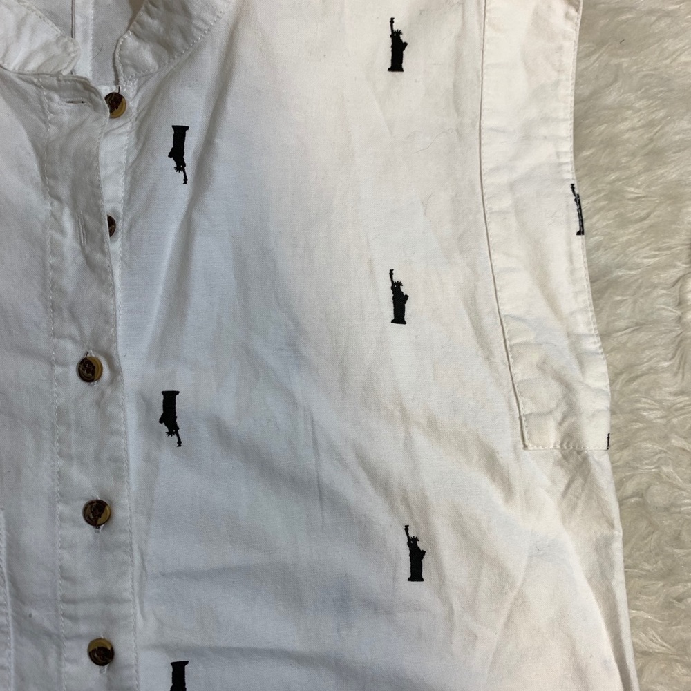 Alternative Lady Liberty button down dress Medium - Picture 8 of 8